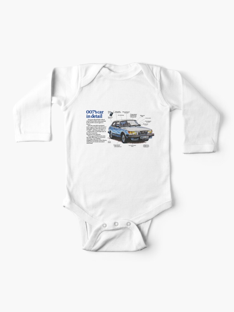 Saab 900 Baby One Piece By Throwbackmotors Redbubble