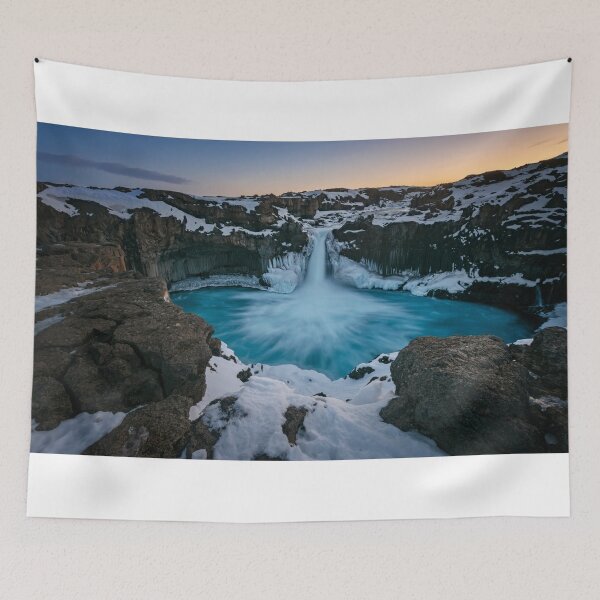 Item preview, Aldeyjarfoss Waterfall Iceland II designed and sold by PhotoArt by Joan Carroll.