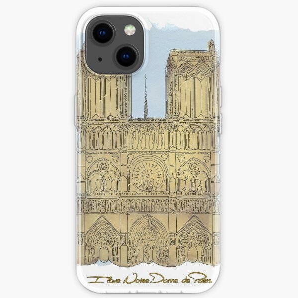Notre Dame de Paris iPhone Soft Case