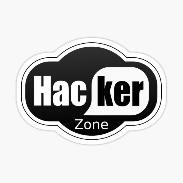 Wifi Hacker zone Sticker