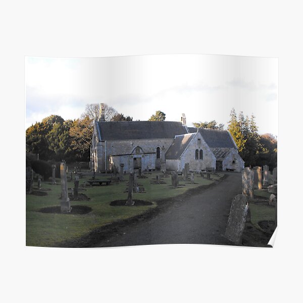 Abercorn Church, Scotland Poster