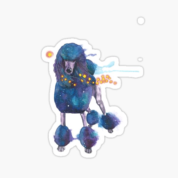 Item preview, The Hubble Space Poodle designed and sold by christinareid.