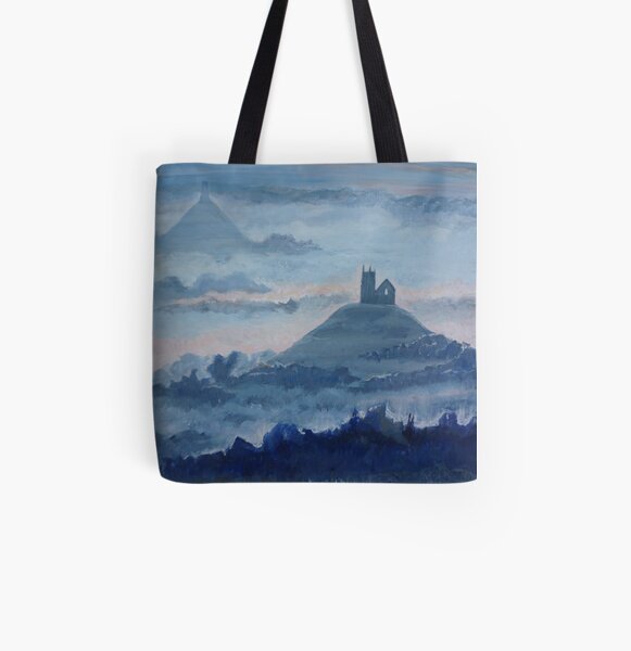 Mists in Avalon All Over Print Tote Bag