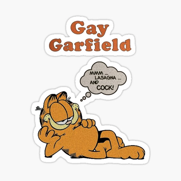 Garfield Stickers Redbubble - garfield roblox decal