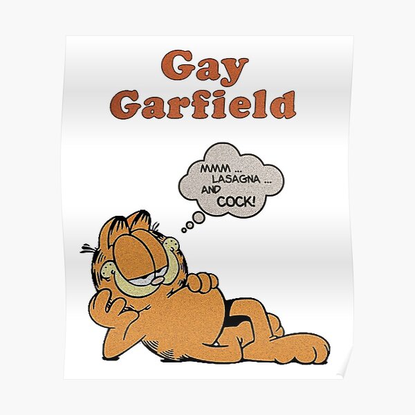 gay garfield shirt