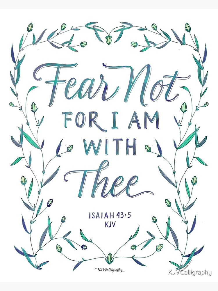 fear not verses kjv
