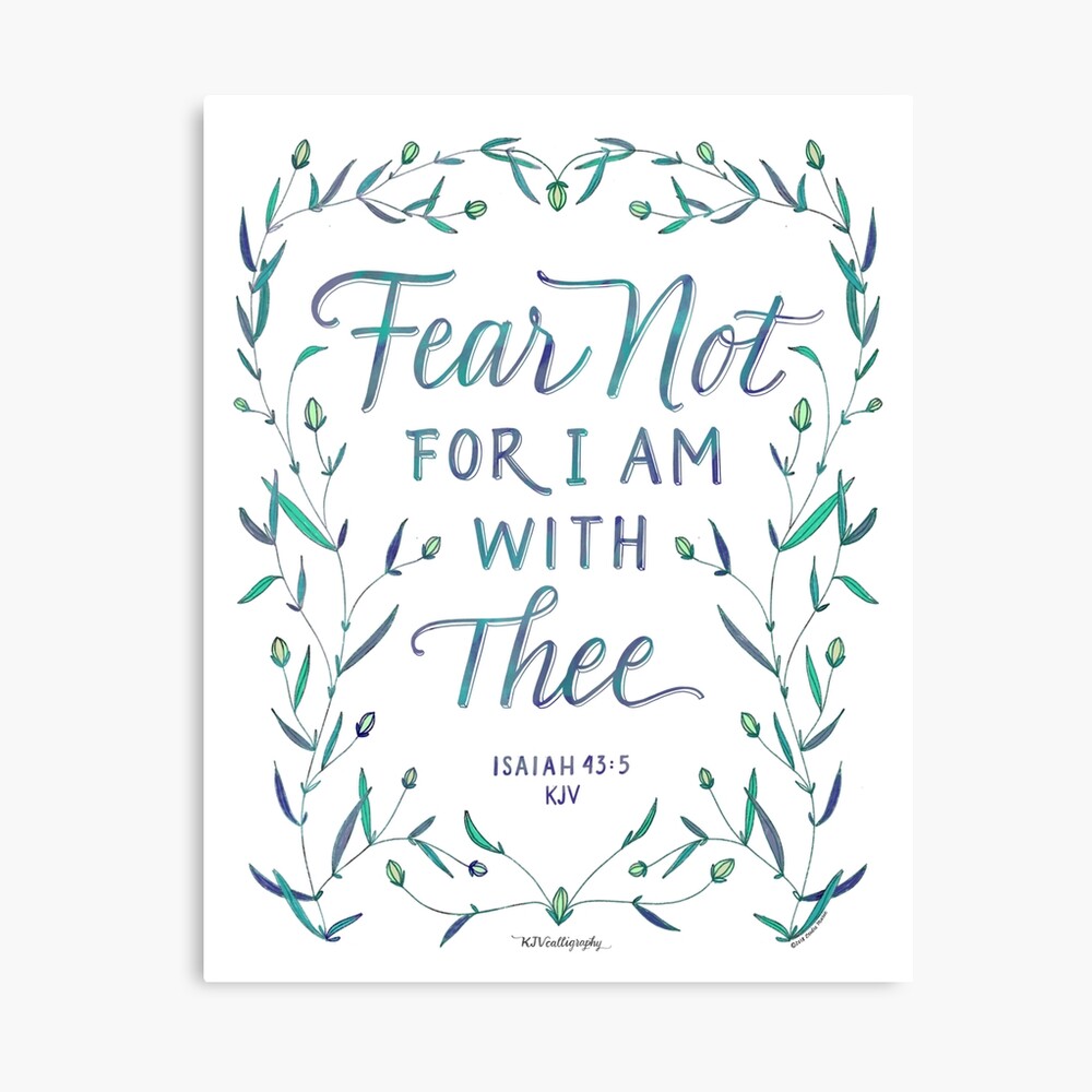 fear not scriptures kjv