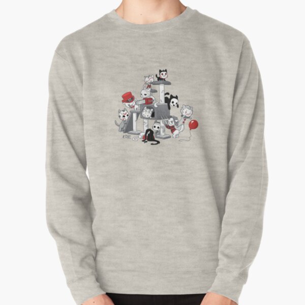 Horror Icon Kitties Pullover Sweatshirt