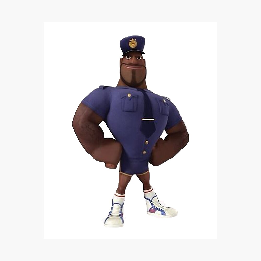 Cloudy with a chance of meatballs police officer cosplay