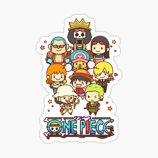 Straw Hat Pirates (One Piece) Sticker