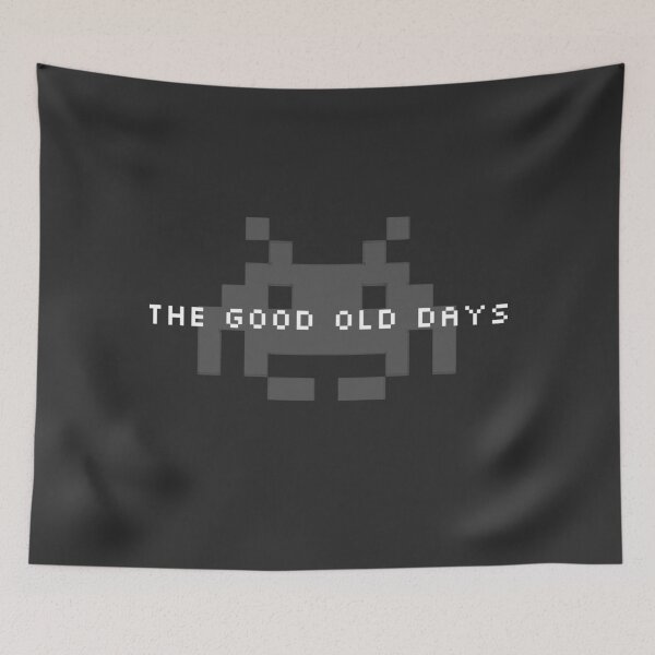 Item preview, THE GOOD OLD DAYS - Retro 8-bit designed and sold by workshoptourist.