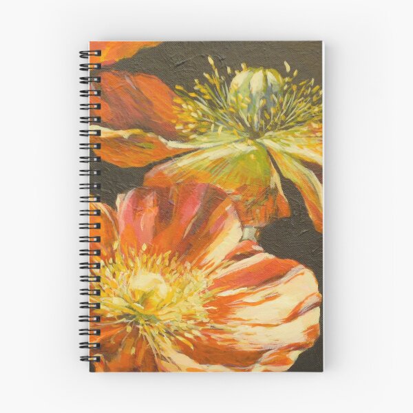 Aperçu de l'œuvre  Coquelicots aussi (détail) créée et vendue par Elizabeth Moore Golding.