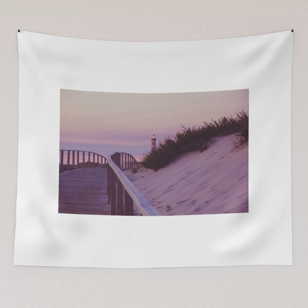 Item preview, Pink Nautical Sunset Beach designed and sold by newburyboutique.