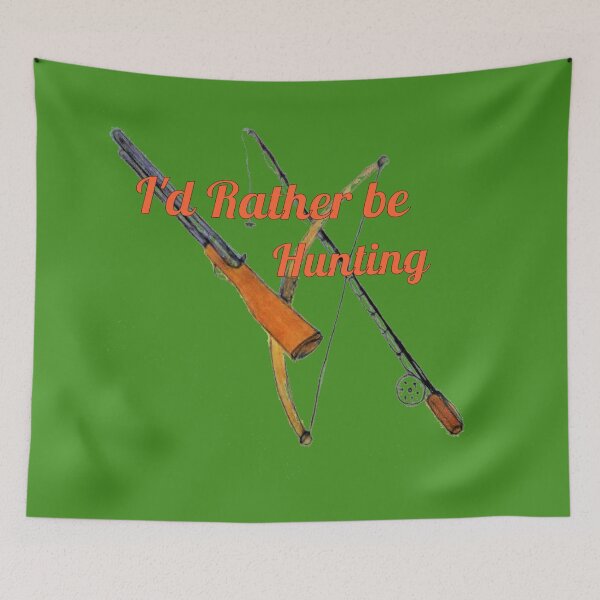 Item preview, I'd rather be Hunting designed and sold by BellsPainting.