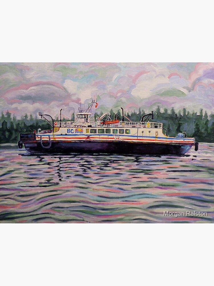 "Kahloke The Hornby Island Ferry" Art Print for Sale by