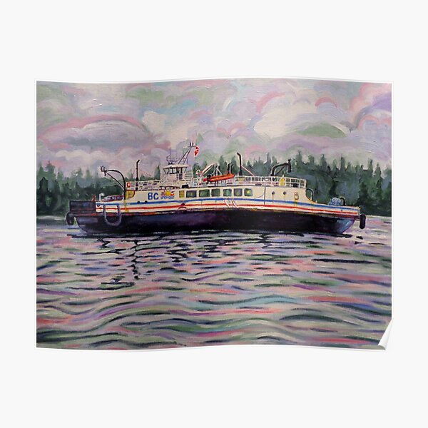 "Kahloke The Hornby Island Ferry" Poster by Redbubble