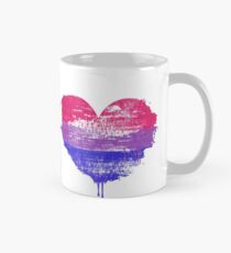 Bisexual Pride Heart Classic Mug