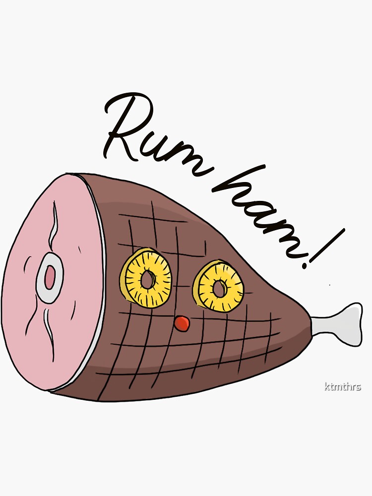 "Rum ham it's always sunny" Sticker for Sale by ktmthrs Redbubble