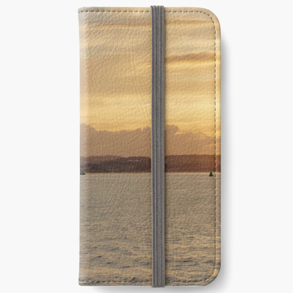 Sailboat at Sunset iPhone Wallet
