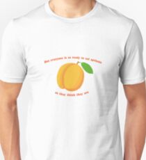 James Acaster - Aipricot Slim Fit T-Shirt