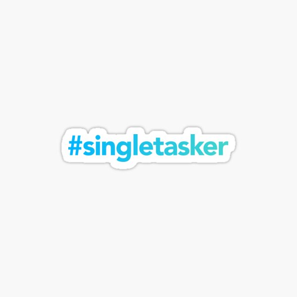 Item preview, Singletasker - gradient designed and sold by Mark DeHate.