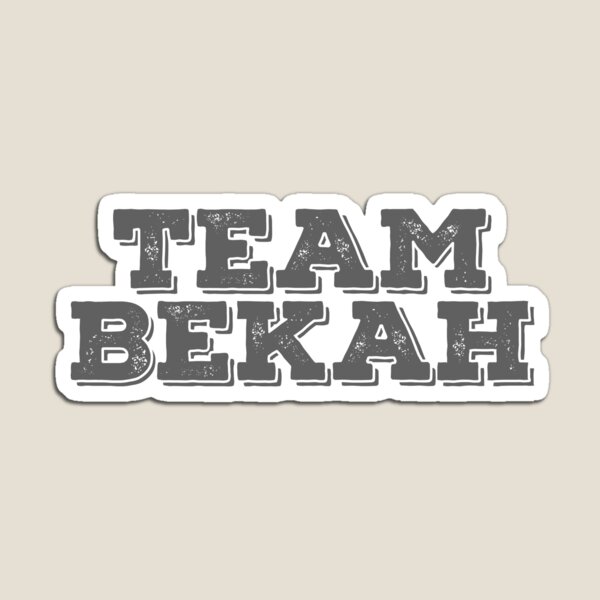 Team Bekah Magnet