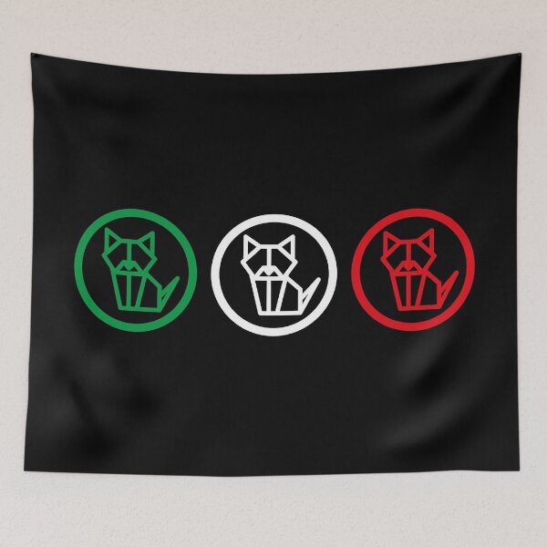 Item preview, Tri Color Origami Cats designed and sold by lotusland.