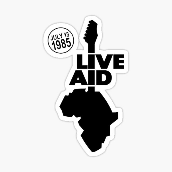 Live Aid 1985 Sticker