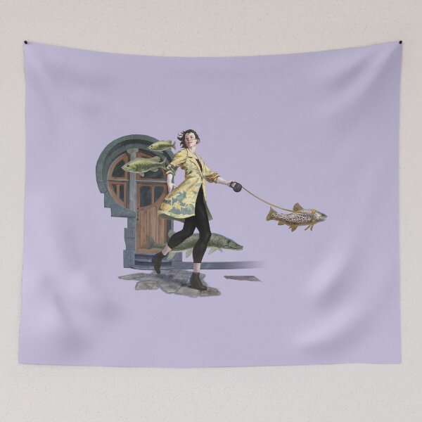 Item preview, Walking Your Fish Through Town designed and sold by Jason Cheeseman-Meyer.