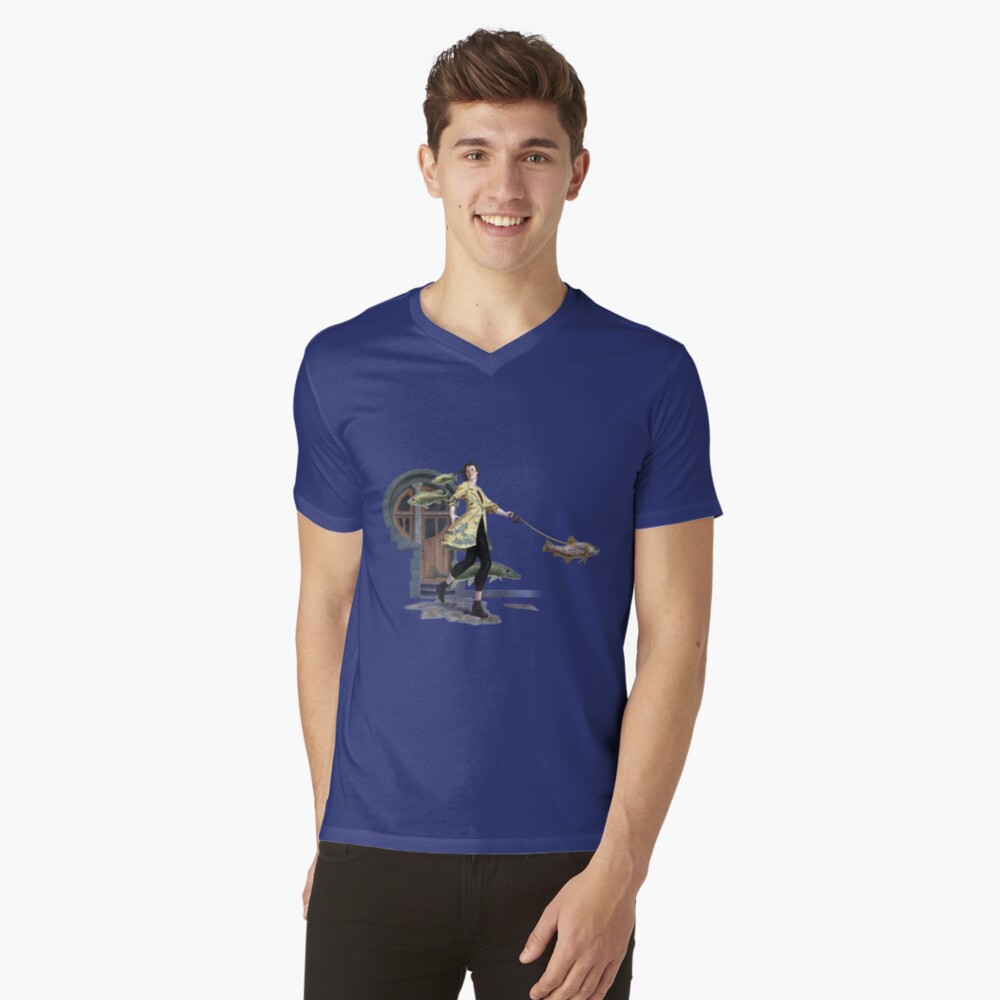 Item preview, V-Neck T-Shirt designed and sold by jasoncmeyer.