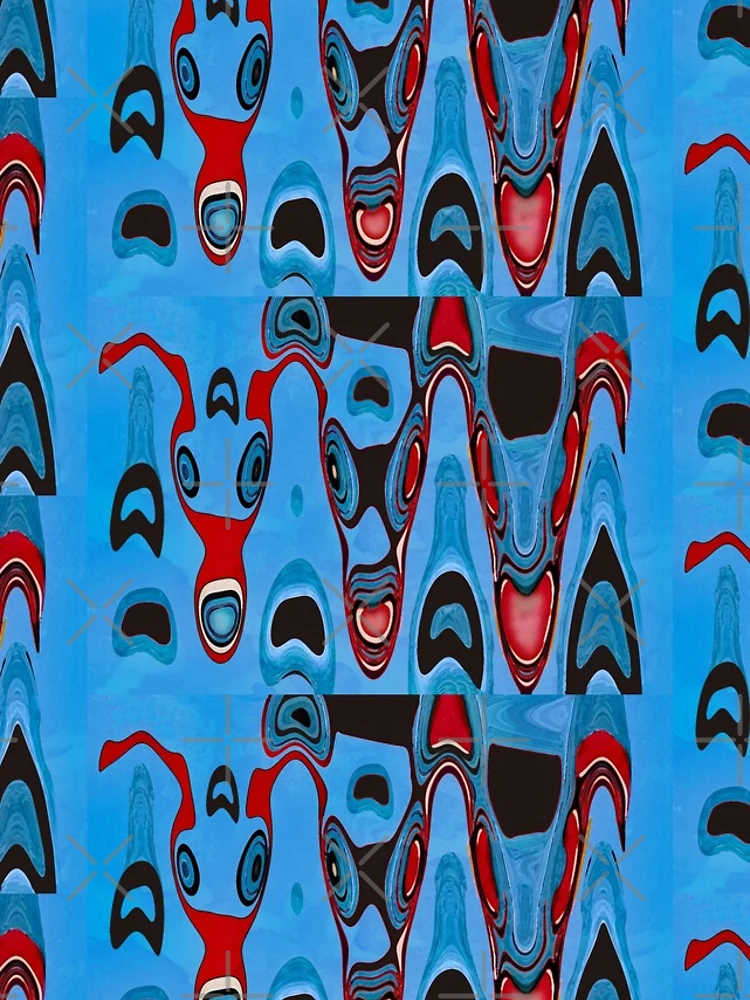 Thumbnail 4 of 4, iPhone Case, Three Rams Abstract designed and sold by CarolM.