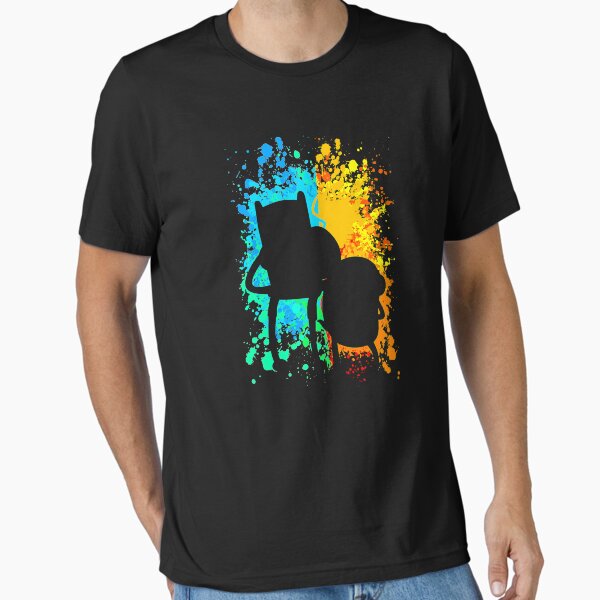 Artikel-Vorschau von Abenteuerzeit Finn und Jake Paint Splatter Shirt, designt und verkauft von JaneFlame.