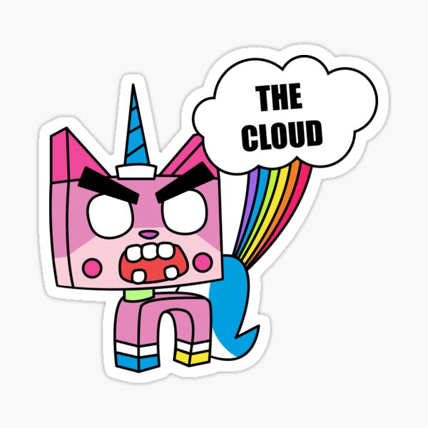 THE CLOUD Sticker