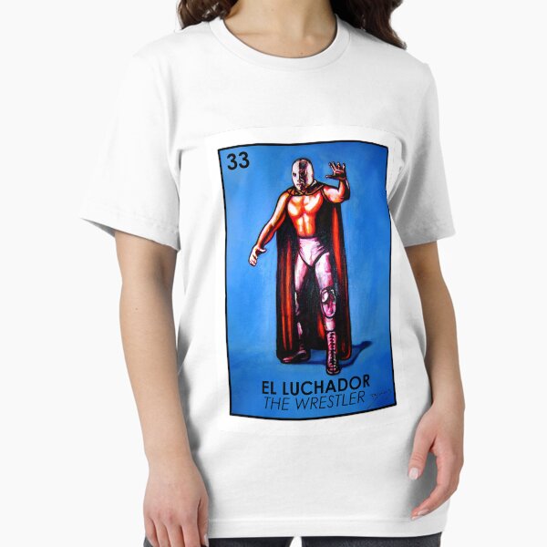 Item preview, El Luchador - The wrestler - Loteria designed and sold by davidblancas.