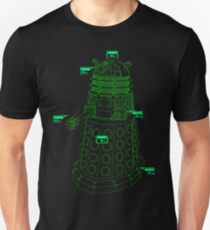 Exterminate the Robot - Dark Slim Fit T-Shirt