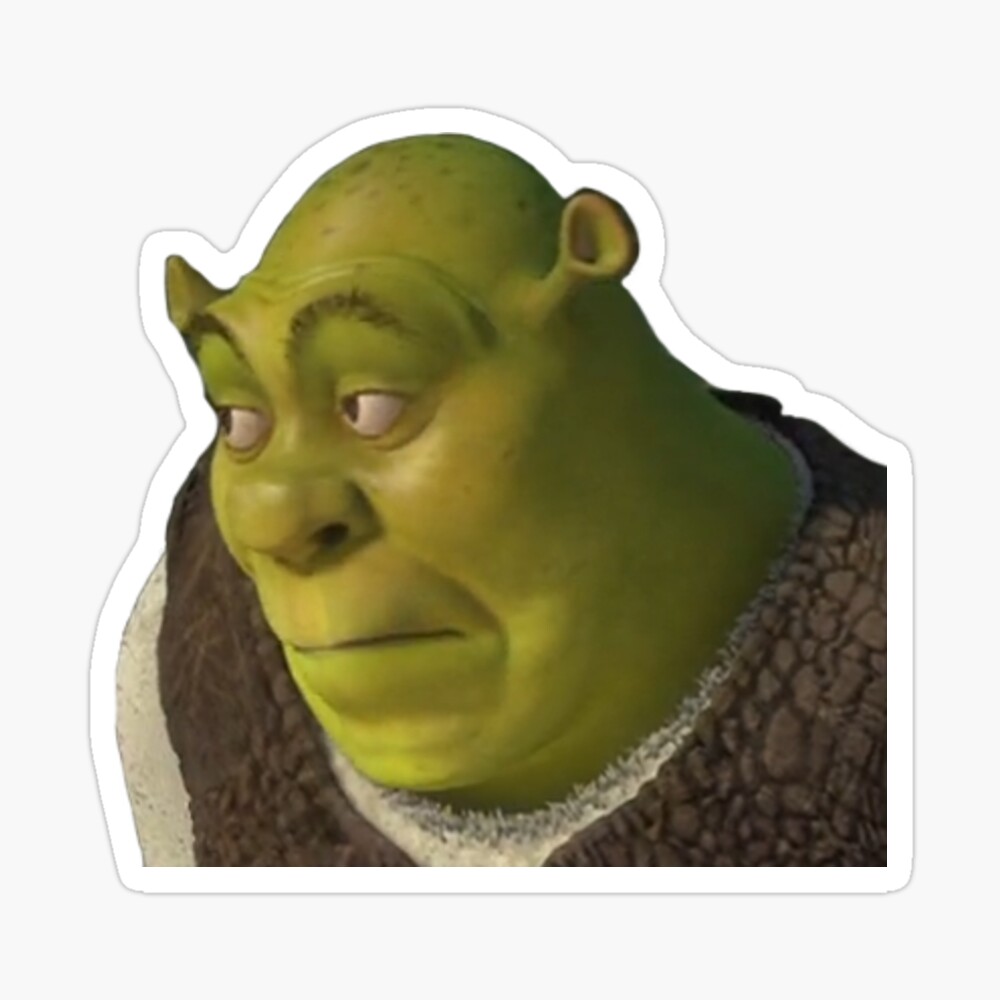 Shrek Face Meme Photographic Print for Sale by mylifeasgaia