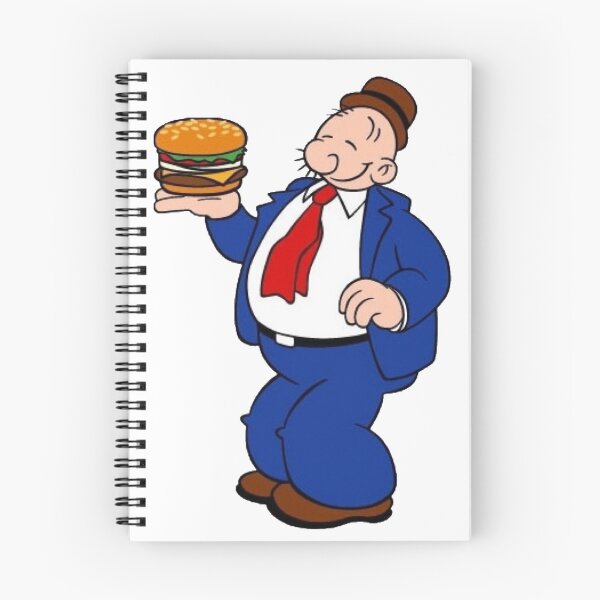 Item preview, Wimpy Hamburger Cartoon designed and sold by VintageTeesNow.