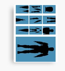 Anatomy of a Good Cop Canvas Print