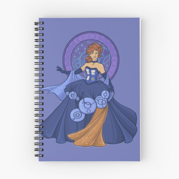 Artikelvorschau, Gallifreyan Mädchen entworfen und verkauft von Karen Hallion Illustration.