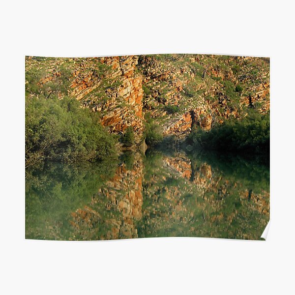 Reflections at Lead-Line Creek Poster