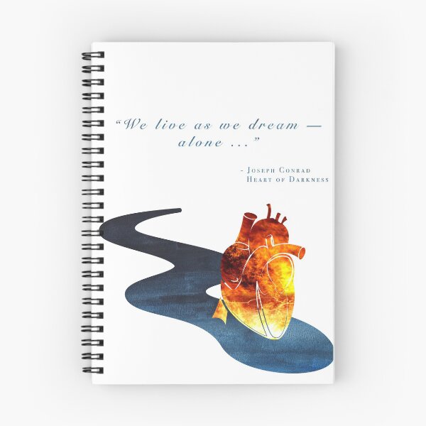 Item preview, Heart of Darkness quote (#3) designed and sold by PJCPhotography.