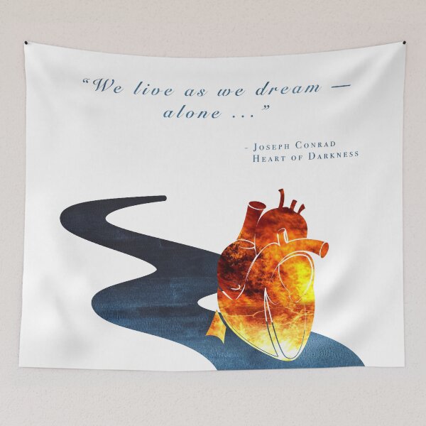 Item preview, Heart of Darkness quote (#3) designed and sold by PJCPhotography.