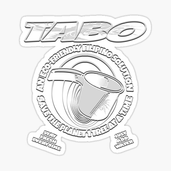 TABO Sticker, Cute Filipino Stickers
