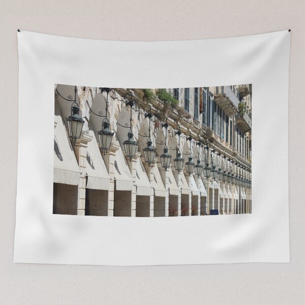 Item preview, Spianada square Liston Corfu town Greece designed and sold by goceris.