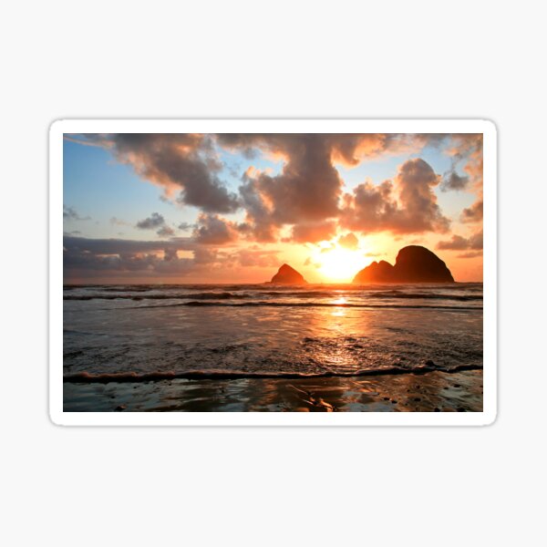 Item preview, Oceanside Oregon Sunset designed and sold by Captures Of Creation.