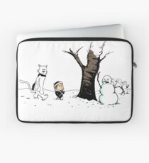 Jon and Ghost Laptop Sleeve