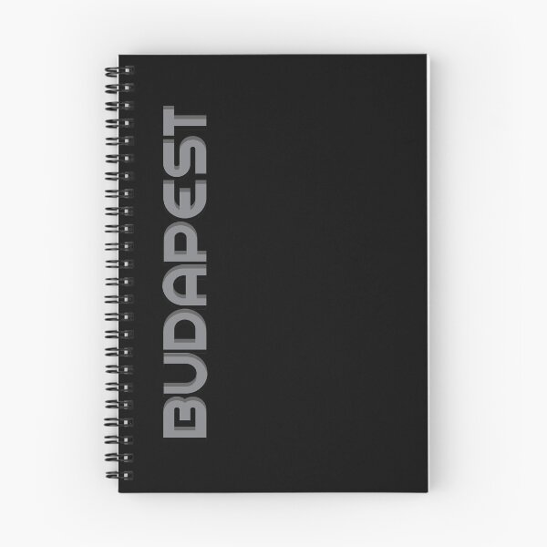 Item preview, Budapest Vertical Text designed and sold by designkitsch.