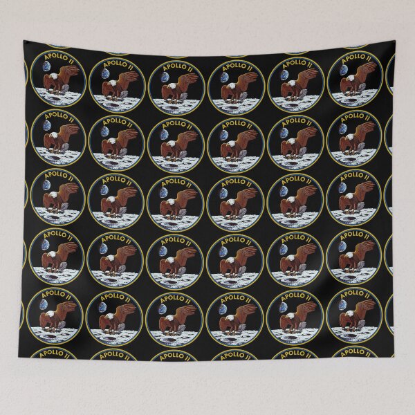 Item preview, Apollo 11 Mission Patch designed and sold by VintageTeesNow.