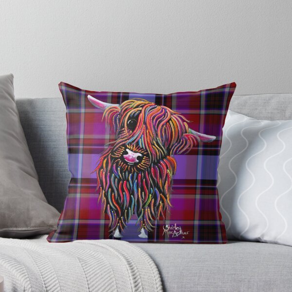 Item preview, SCoTTiSH HiGHLaND CoW ' TaRTaN BoLLY P ' BY SHiRLeY MacARTHuR designed and sold by Shirley MacArthur Limited.