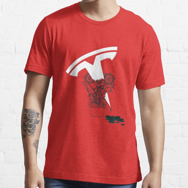 Fan Art inspiré de Tesla - «ICE Killer» (rouge) T-shirt essentiel